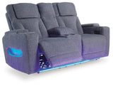 Forest Lake Power Reclining Loveseat/Console/Adjustable Headrest