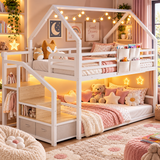 Dreamscape Twin Over Twin Bunk Bed
