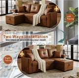 Camden Reversible Sleeper Sectional