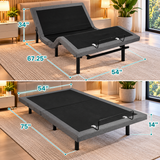 Cloud Adjustable Bed Base with Massage