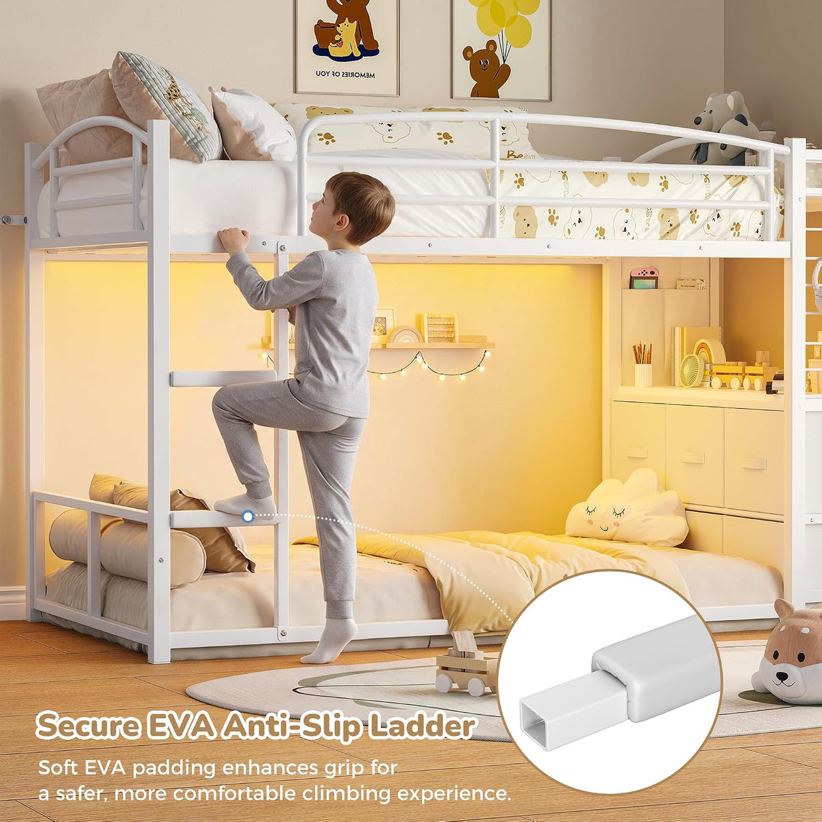 Starhaven Twin Over Twin Bunk Bed