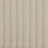 Ellorie Upholstered Channel Back Curved Loveseat Beige