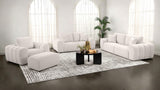 Burnett Chenille Upholstered Sofa Set