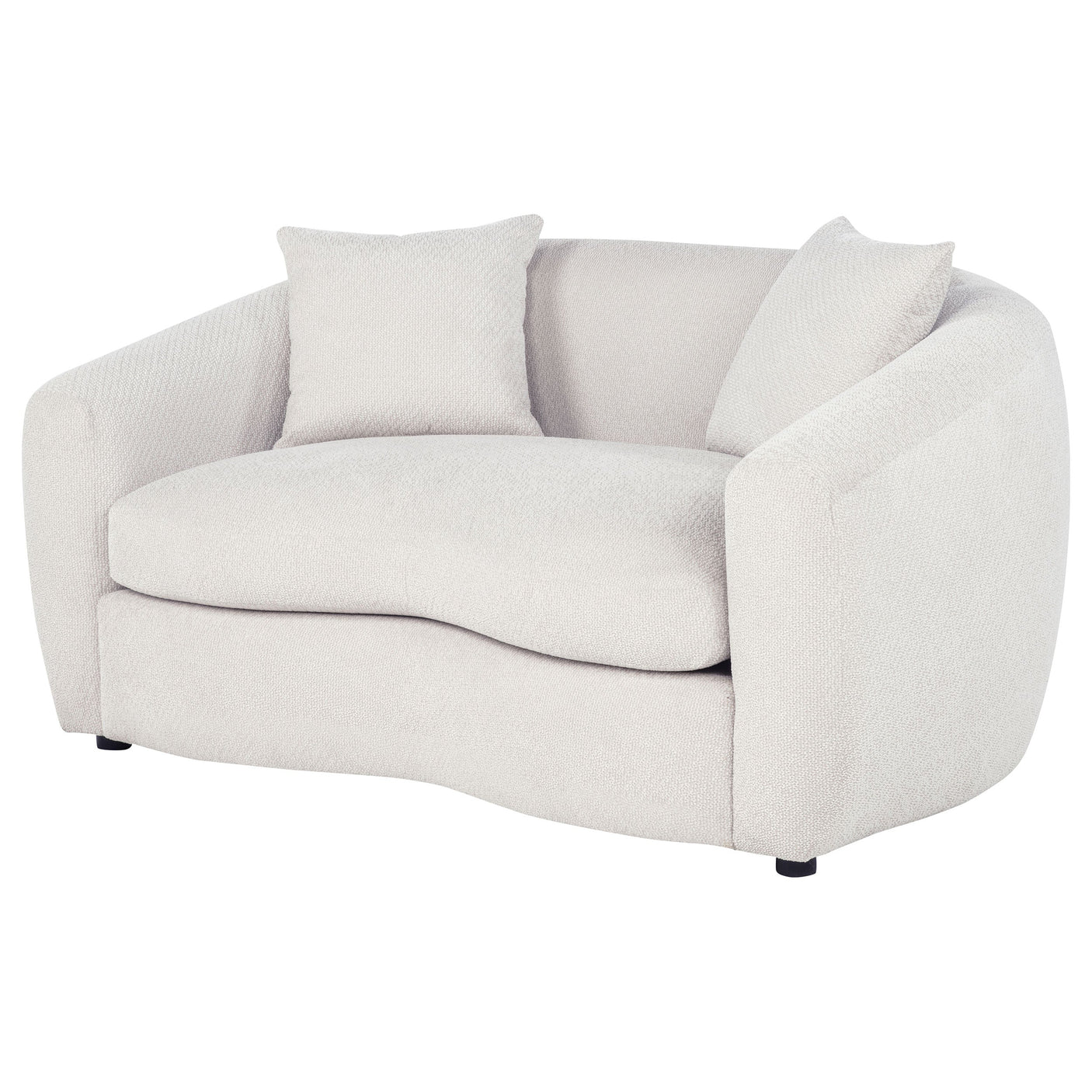 Isabella Fabric Upholstered Loveseat Sand