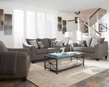 Salizar Upholstered Flared Arm Loveseat