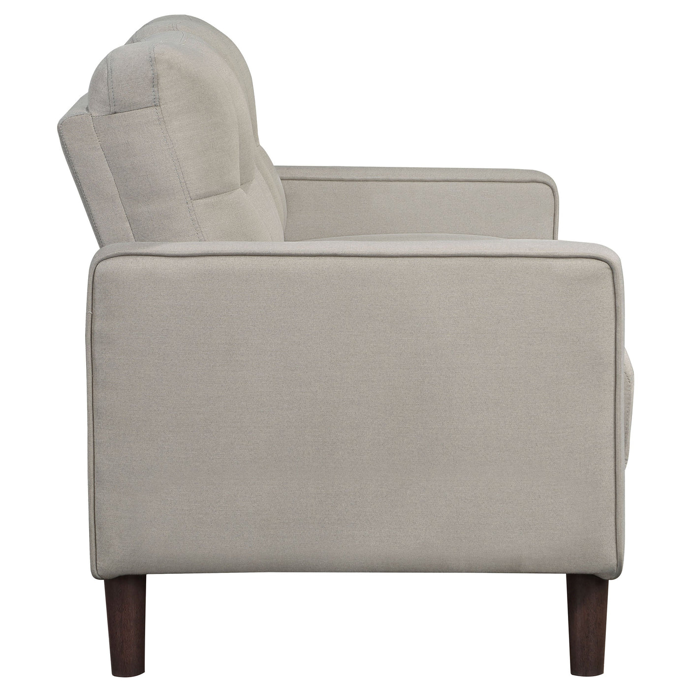 Bowen Upholstered Track Arm Tufted Loveseat