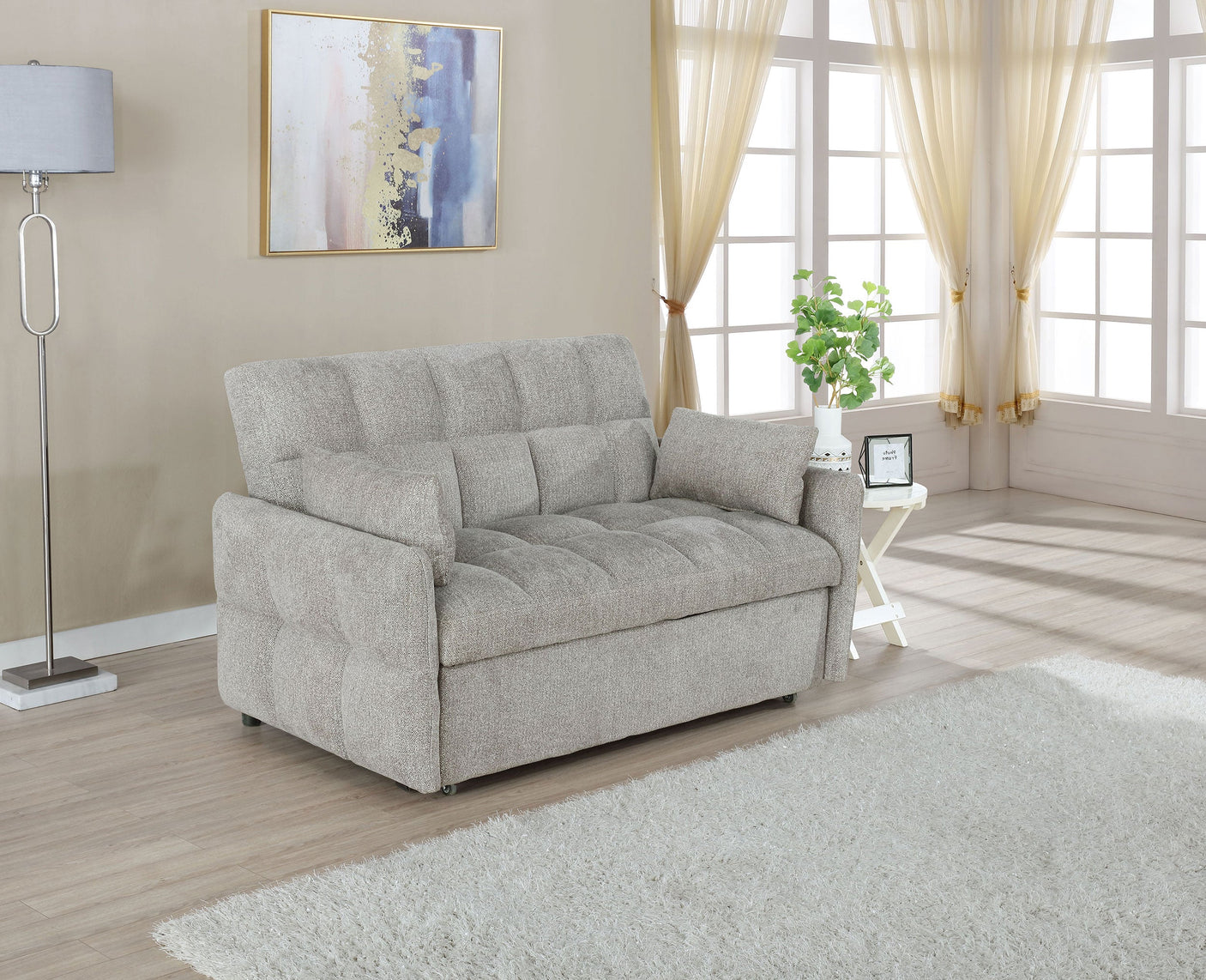 Cotswold Upholstered Convertible Sleeper Sofa Bed