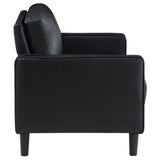 Ruth Upholstered Track Arm Loveseat