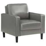 Ruth Upholstered Track Arm Accent Chair
