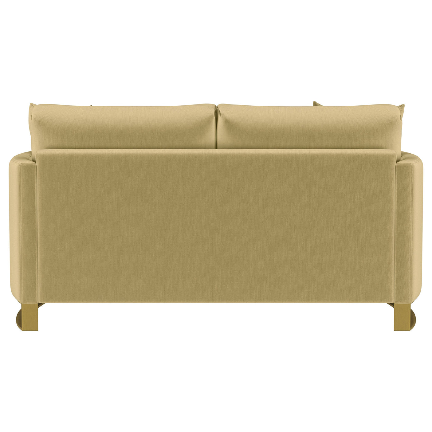 Corliss Upholstered Curved Track Arm Loveseat