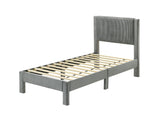 Lucia Bed Light Grey