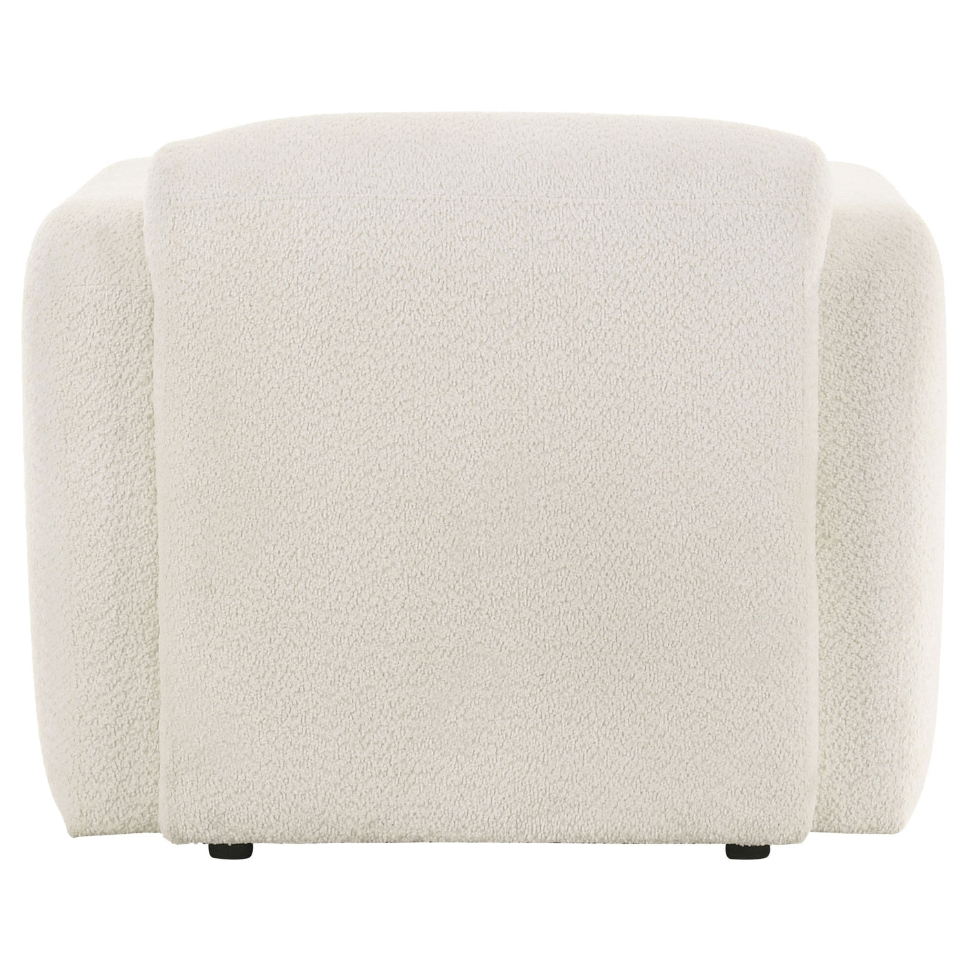 Dorset Fabric Upholstered Round Track Arm Accent Chair