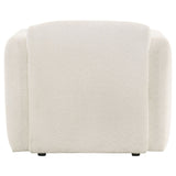 Dorset Fabric Upholstered Round Track Arm Accent Chair