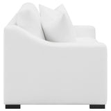 Ashlyn Upholstered Sloped Arm Loveseat