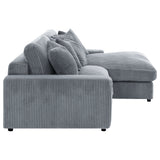 Blaine Upholstered Reversible Chaise Sectional Sofa
