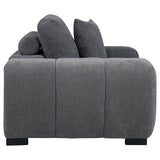 Octavia Upholstered Track Arm Accent Chair