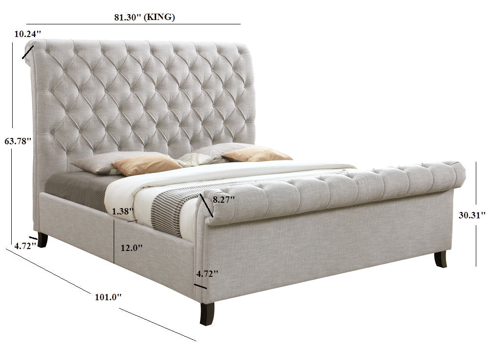 Kate King Bed