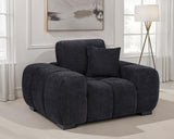 Octavia Upholstered Track Arm Accent Chair