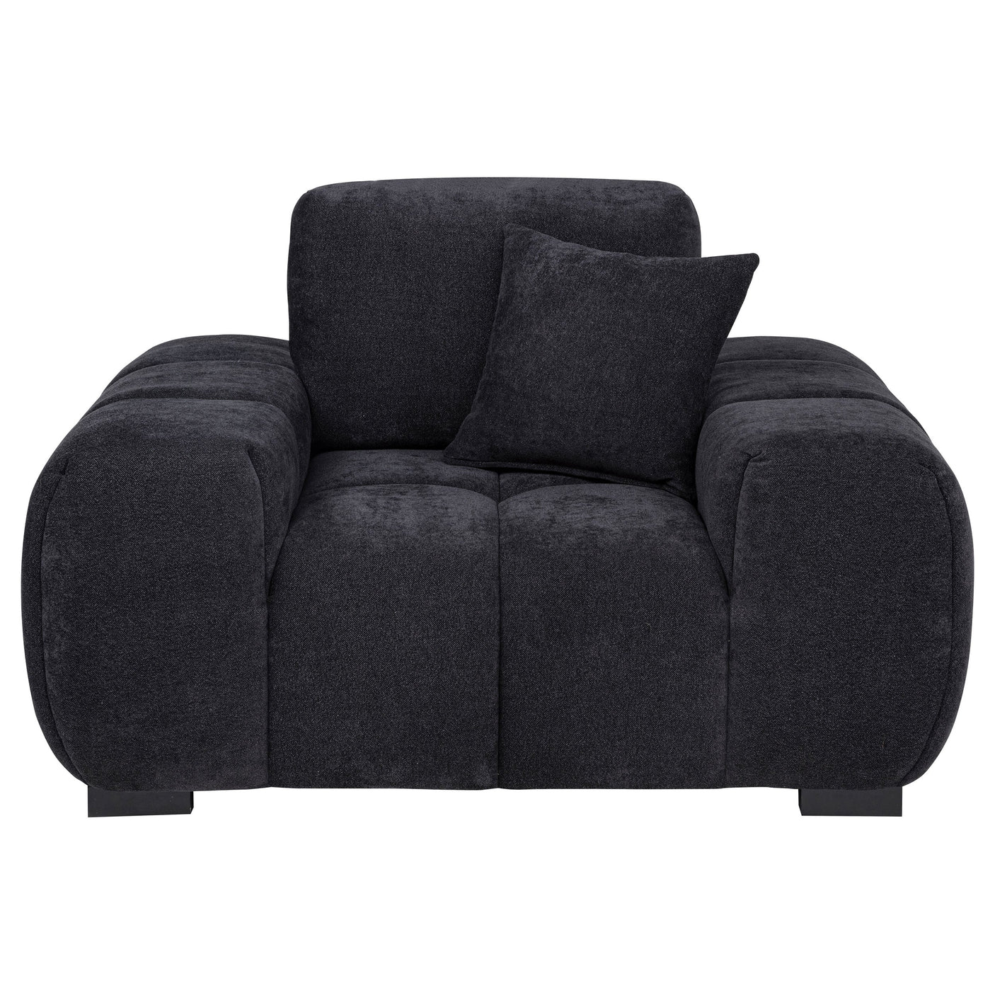 Octavia Upholstered Track Arm Accent Chair