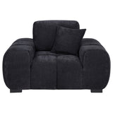 Octavia Upholstered Track Arm Accent Chair