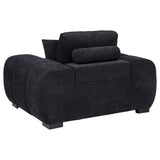 Octavia Upholstered Track Arm Accent Chair