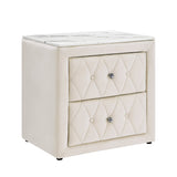 Annabelle Night Stand Ivory