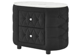 Natalia Night Stand w/ Faux Marble Top