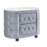 Natalia Night Stand Grey