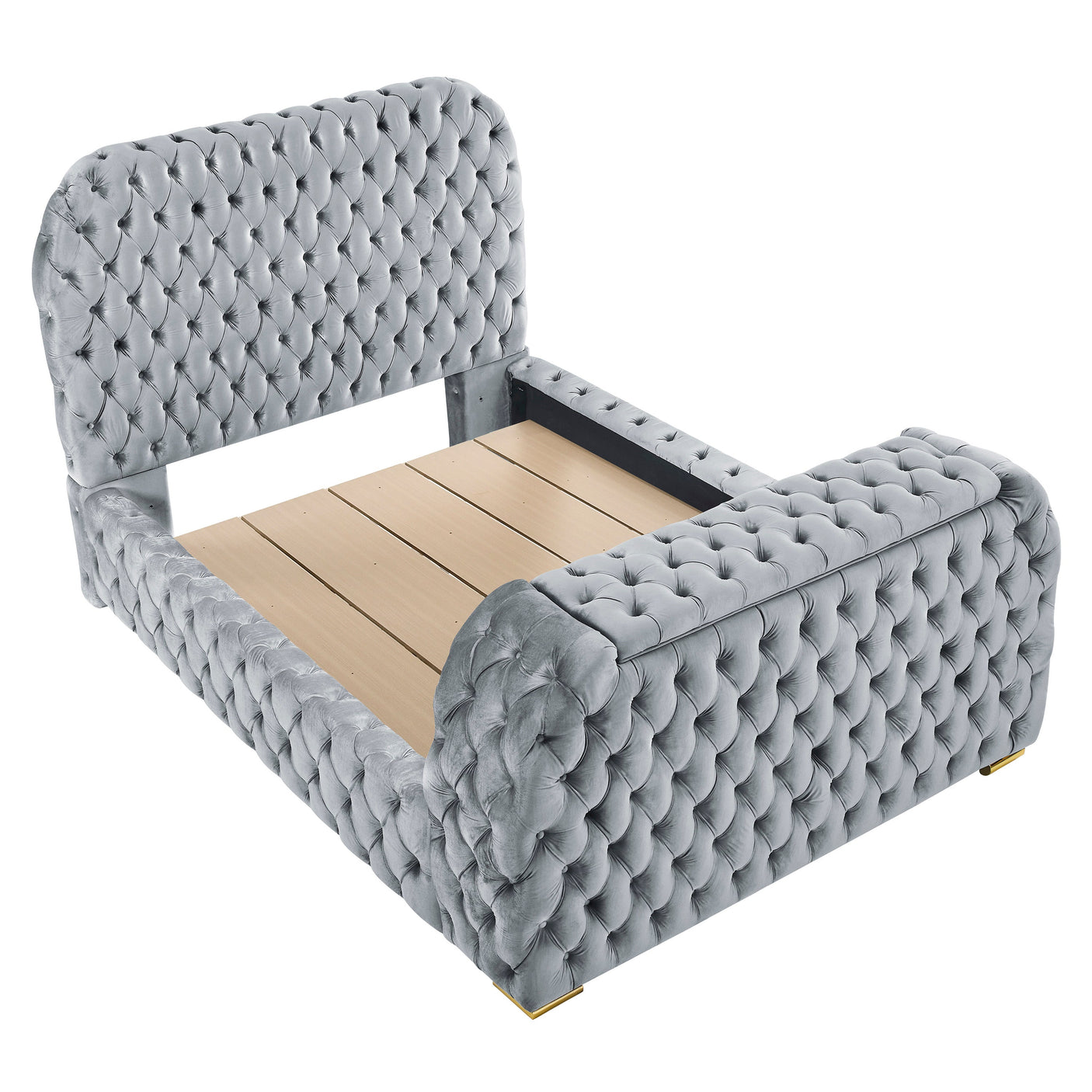 Natalia Bed Grey