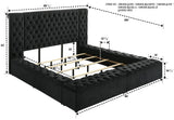 Liliana Storage Bed Black
