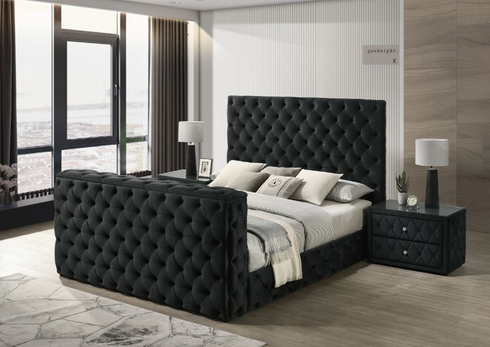 Josephine Queen Bed w/ TV Lift