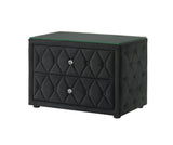 Josephine Night Stand Black