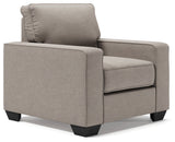 Greaves Sofa Chaise, Chair, and Ottoman Living Room Set