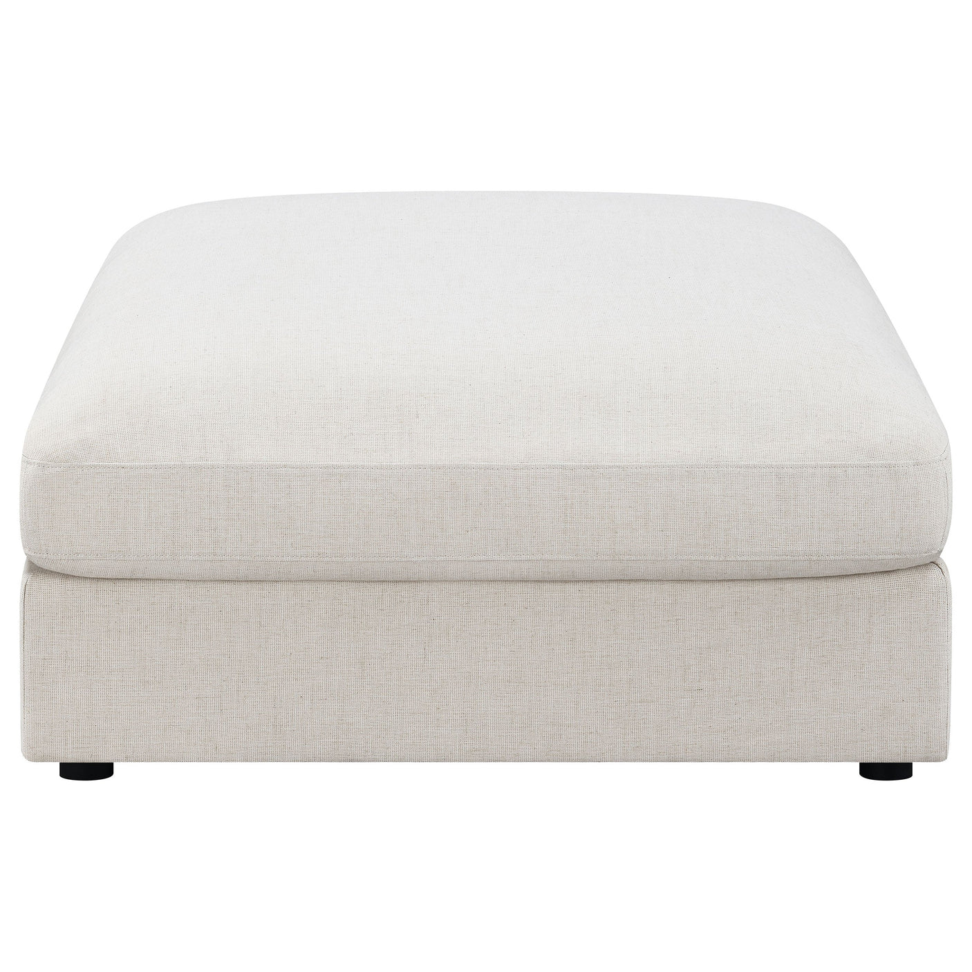 Serene Square Upholstered Ottoman