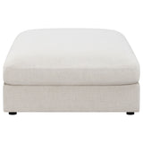Serene Square Upholstered Ottoman