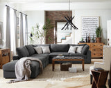 Serene Square Upholstered Ottoman