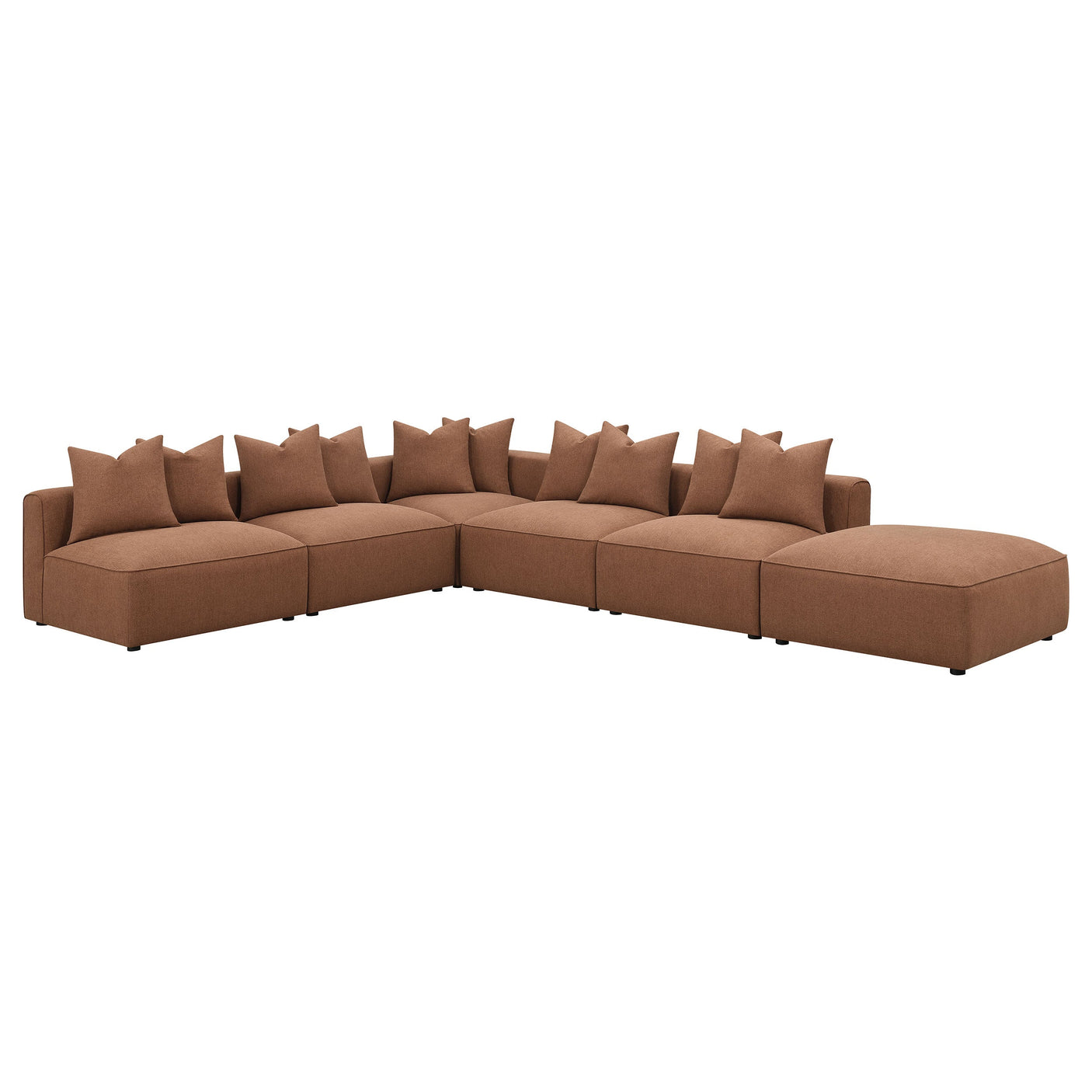 Jennifer Square Upholstered Ottoman