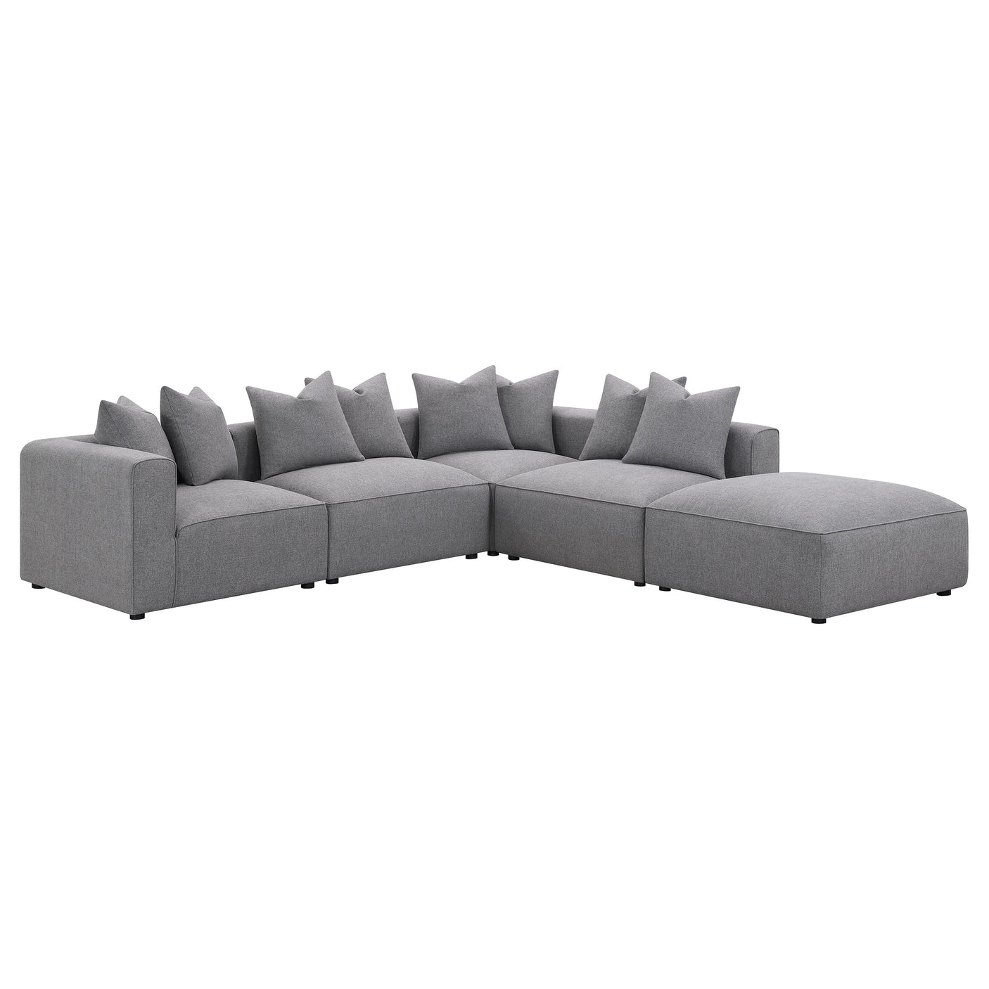 Jennifer Square Upholstered Ottoman