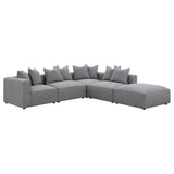 Jennifer Square Upholstered Ottoman