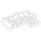 Amara Upholstered Sectional Sofa