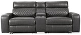 Samperstone 3-Piece Power Reclining Sectional Loveseat