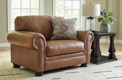Carianna Leather Oversized Chair