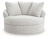 Snodoodle Oversized Swivel Accent Chair