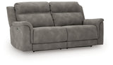 Next-Gen Durapella 2 Seat Power Reclining Sofa Adjustable Head Rest by Ashley