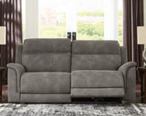 Next-Gen Durapella 2 Seat Power Reclining Sofa Adjustable HDREST