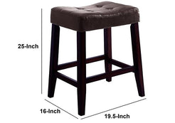 Kent Espresso 24" Barstool