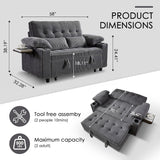 Milan Corduroy Sleeper Sofa