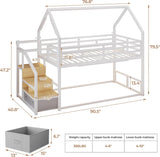 Dreamscape Twin Over Twin Bunk Bed