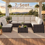 Dwight 8pc Patio Sectional