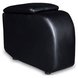Cyrus Upholstered Home Theater Storage Wedge Console